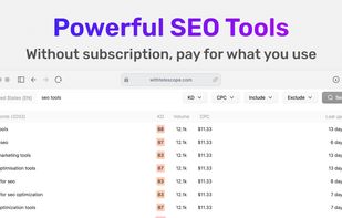 Telescope SEO screenshot 1