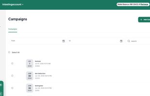 Telinfy dashboard