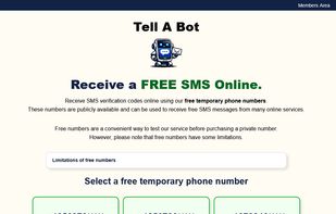 Tell A Bot screenshot 1