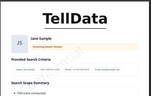 Report example