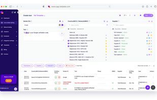 Main interface of TelQ's platform
