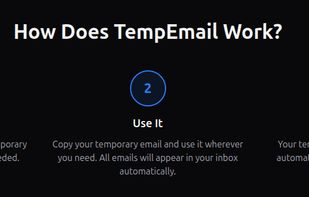 How does TempEmail works