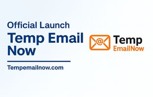 Official Temp Email Now interface and brand preview — fast, secure, disposable inbox service