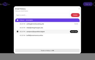 Temp Mail Ninja PW screenshot 1