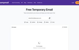 Temp Mail screenshot 1