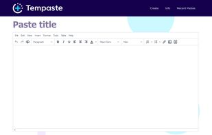 Tempaste screenshot 1