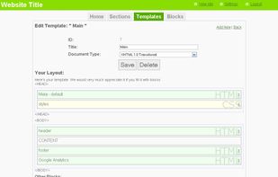 Template Blocks screenshot 2