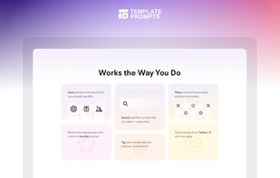 Template Prompts screenshot 3