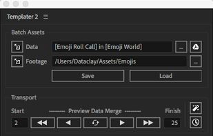 Templater screenshot 1