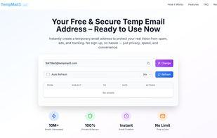 TempMail3 screenshot 1