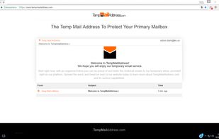 TempMailAddress screenshot 1