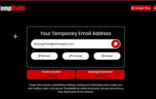 TempMailit screenshot 1
