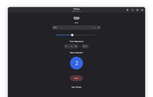 Tempo Metronome screenshot 1