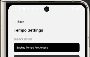 Tempo Messaging screenshot 2