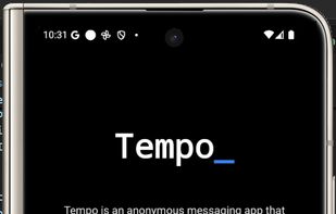 Tempo Messaging screenshot 1
