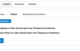Temporary Containers screenshot 3