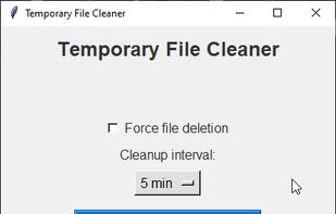 Temporary File Cleaner screenshot 1