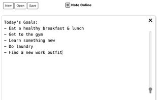 To-do list