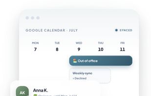 Your status updates itself - everywhere.