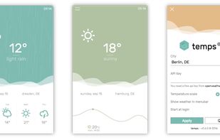 Temps (Weather) screenshot 1