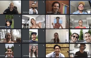 Meeting in progress.