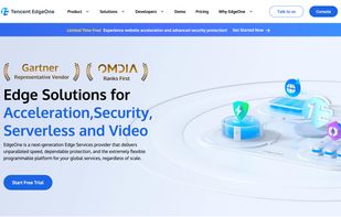 Tencent Edgeone HomePage