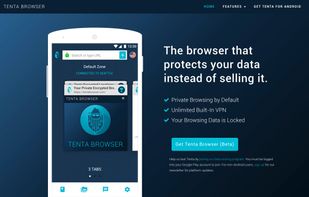 Tenta - Private Browser screenshot 1
