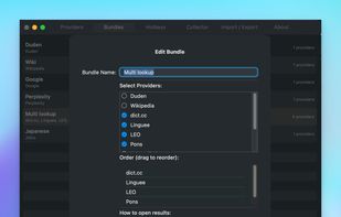 Multi-Search Setup