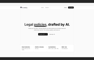 marketing page