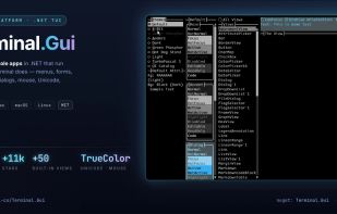 Terminal.Gui screenshot 2
