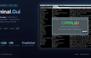 Terminal.Gui screenshot 1