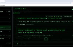 Retro terminal theme