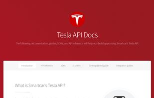 Tesla API Docs screenshot 1