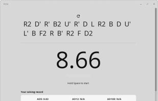 Tesseract Speed Cubing Timer screenshot 1