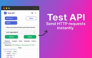Test API screenshot 1
