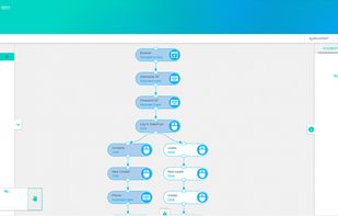 Drag and drop elements onto the canvas to create custom test scenarios, which are then auto-converted into Selenium code tests