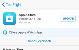 TestFlight screenshot 1