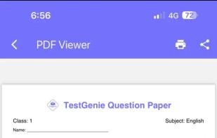 TestGenie screenshot 1