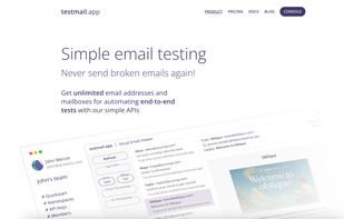 Landing page