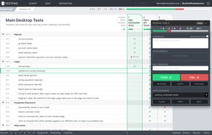 Simple test prompts. Easy test running collecting results, comments and links to bugs.