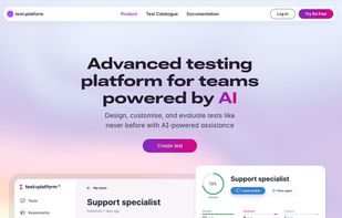 TestsPlatform screenshot 1