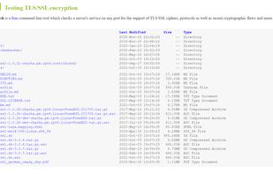 TestSSL screenshot 1