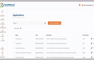 TestWheel screenshot 2