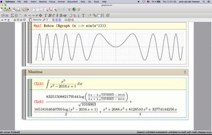 Computer algebra sessions. 