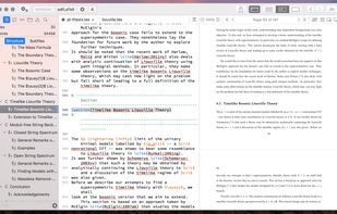 Sync between editor and PDF