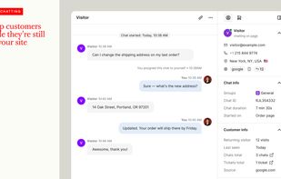 Chat with website visitors in real time and respond instantly while they browse. Provide fast support, answer questions on the spot, and help move potential customers toward conversion.
