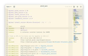 GNOME Text Editor screenshot 2