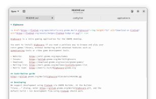 GNOME Text Editor screenshot 1