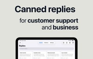 Canned Replies screenshot 3