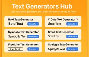 Text Generator Hub - generators example